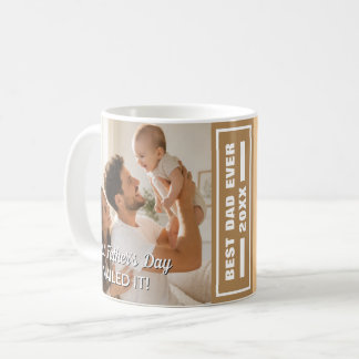 Mug Première fête des Pères C'est gagné Cadeau personn
