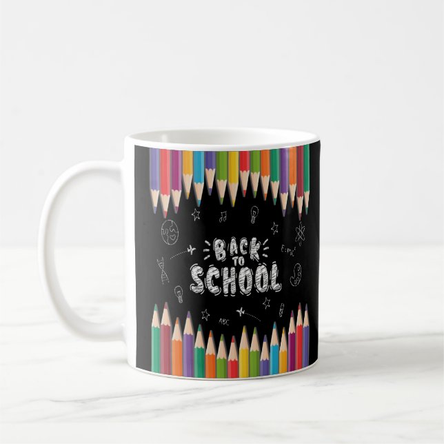 Mug Première Journée De Chemise D'École, Bienvenue À L (Gauche)