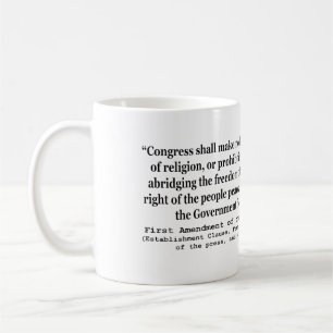 Mug Première modification de la constitution