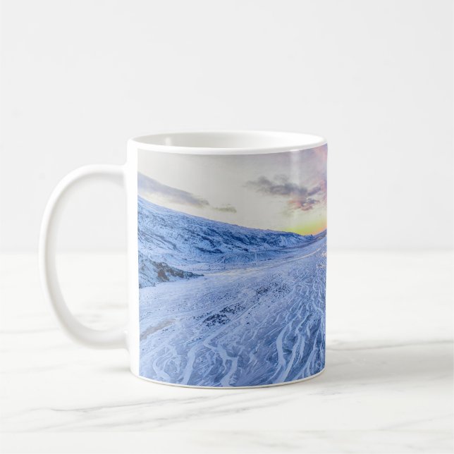 Mug première piste soufflée par vent (Gauche)