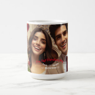 Mug Première Saint Valentin Photo
