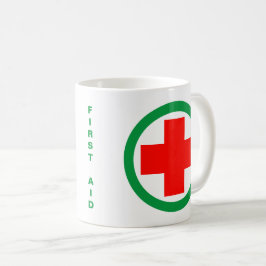Mug Premiers soins - Médicaments - Ambulance, Aide