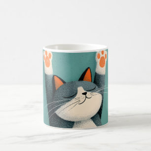 Mug Prendre des siestes professionnelles Chat drôle en