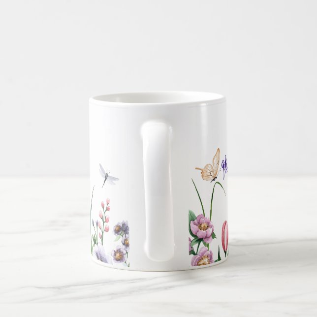 Mug Prendre soin de moi, Ma croissance intérieure (Poignée)