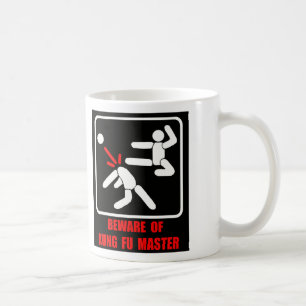 Mug Prenez garde du maître de Kung Fu
