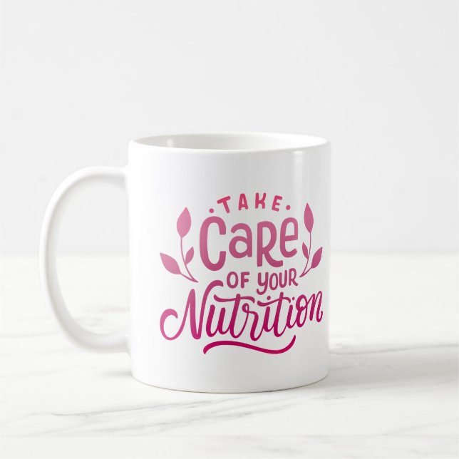 MUG PRENEZ SOIN DE VOTRE NUTRITION (Gauche)