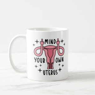 Mug Prenez soin de votre propre Uterus Feminist Pro Ch