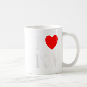Mug Prénom Tom J'Aime Tom
