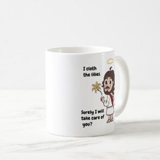 Mug Prenons le cas de la bande dessinée en verset de l