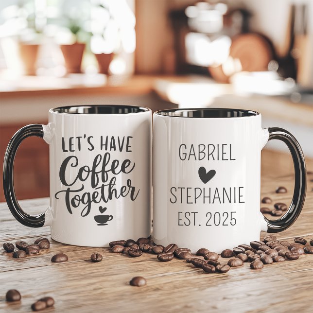 Mug Prenons un café ensemble Couple's (Créateur téléchargé)