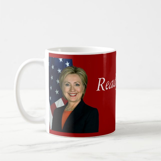Mug Préparez pour Hillary 2016 (Gauche)