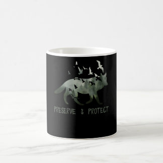 Mug Préserver et protéger le loup du parc national
