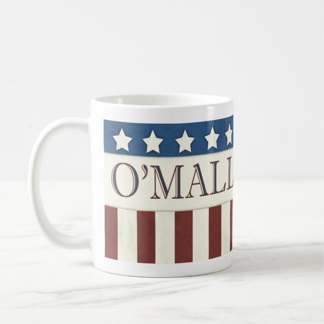 Mug Président 2016 bannière étoilée de Martin O'Malley (Gauche)