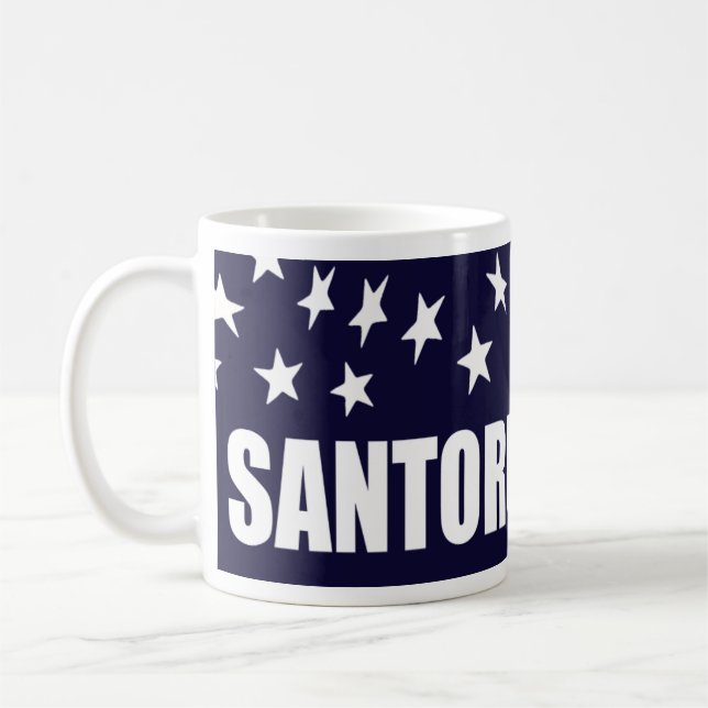 Mug Président 2016 de Rick Santorum (Gauche)