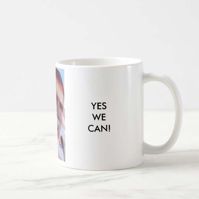 MUG PRÉSIDENT BARACK OBAMA, BOÎTE DE YESWE ! (Droite)