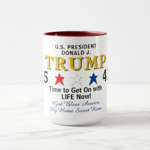 Mug Président Trump 45 47 Rouge Blanc Bleu