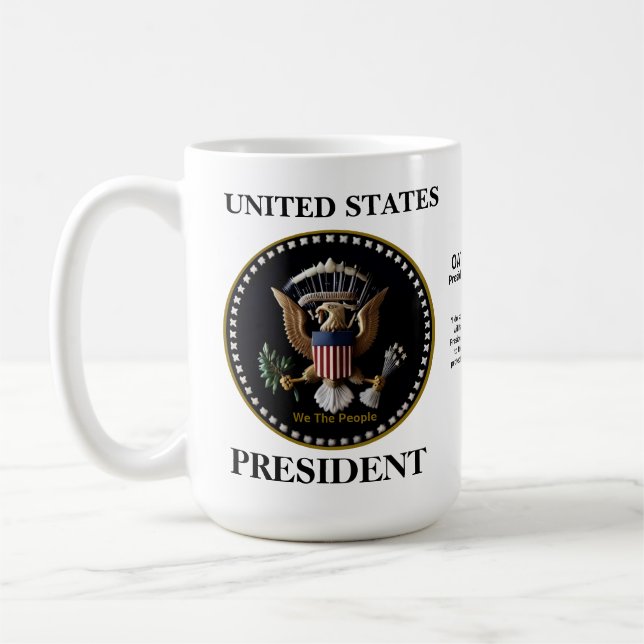 Mug présidentiel américain (Gauche)