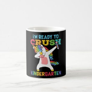 Mug Prêt à écraser la maternelle Licorne École adorabl
