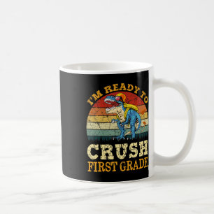 Mug Prêt À Écraser Le Dinosaure De Première Année De D