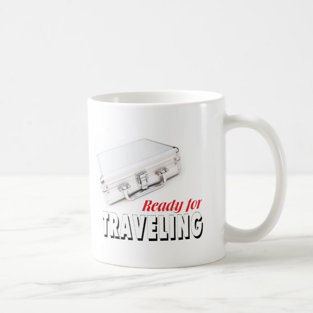 Mug Prêt pour le voyage (Droite)
