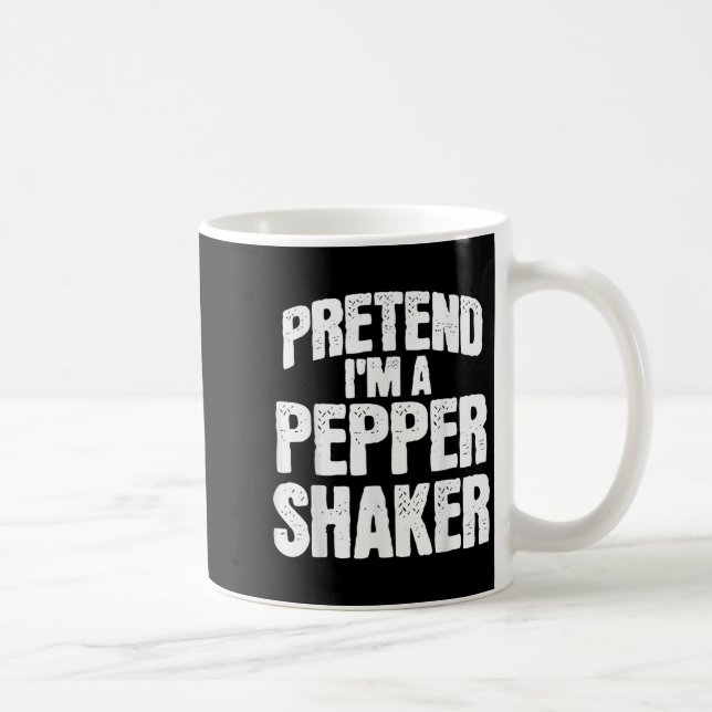Mug Pretend I'm Pepper Shaker Funny Matching Halloween (Droite)