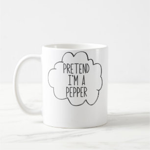Mug Pretend JE SUIS Un Piment Halloween Pretend Piment
