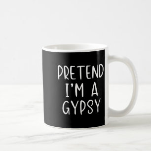 Mug Prétendre que je suis costume tzigane Halloween Fu
