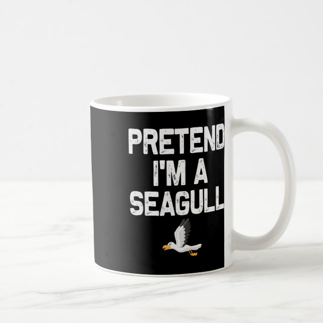 Mug Prétendre que je suis un costumes d'Halloween de g (Droite)