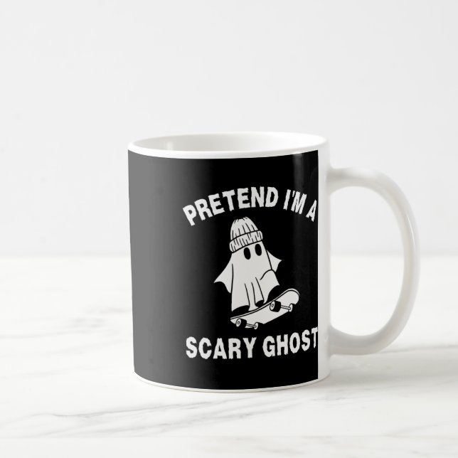 Mug Prétendre que je suis un fantôme effrayant Costume (Droite)