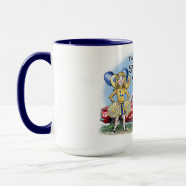 Mug Pretty Laurel High Cheerleader and Red Corvair