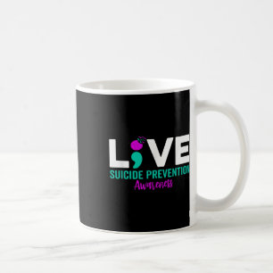 Mug Prévention du suicide Point-virgule Santé mentale