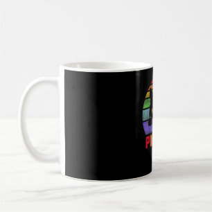 Mug Pride Chat Purride Gay LGBTQ Rainbow Drapeau Rétro