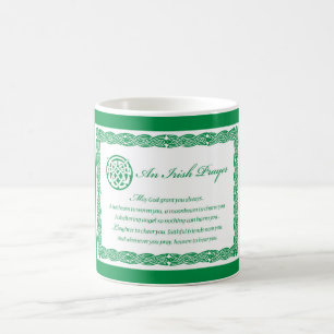 Mug Prière celtique Saint Patrick's Day