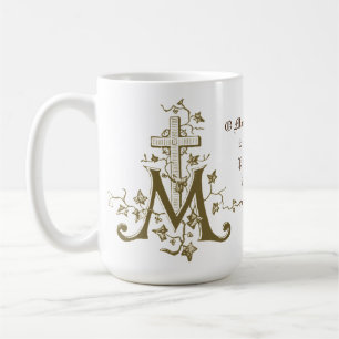 Mug Prière de la Croix Marie de la bénédiction cath