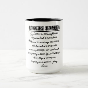 Mug Prière de l'entraîneur