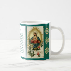 Mug Prière impeccable et douleureuse de Vierge Marie