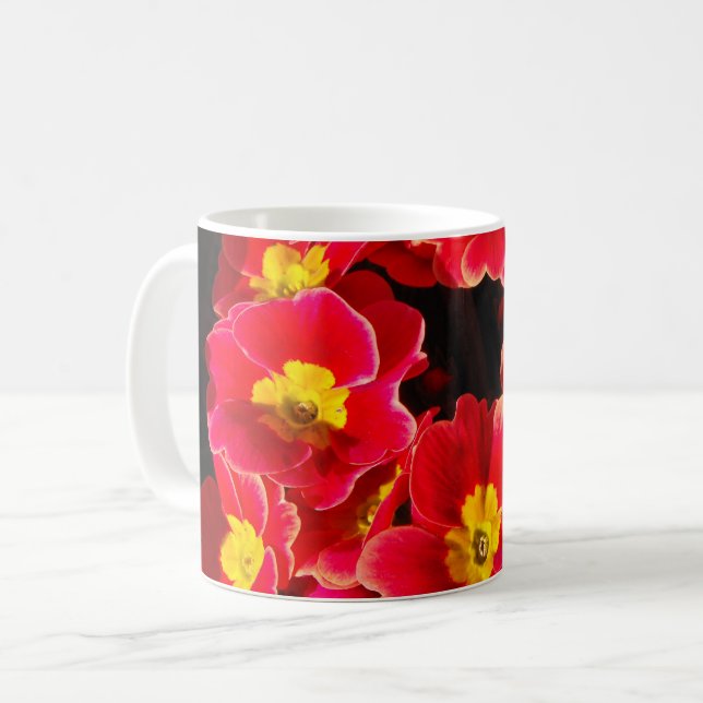 Mug Primula au printemps (Devant gauche)