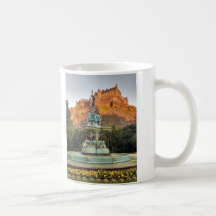 Mug Princes Street Gardens de fontaine de château