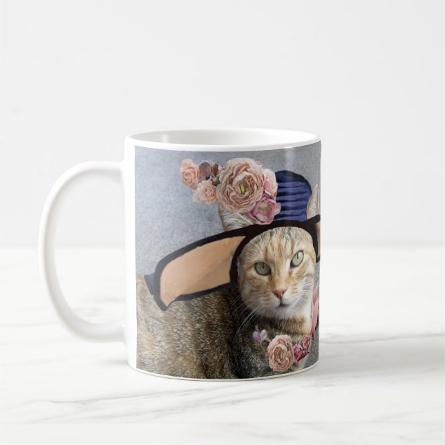 MUG PRINCESS TATUS CAT, ÉLÉGANT GRAND DIVA CASQUETTE E (Gauche)