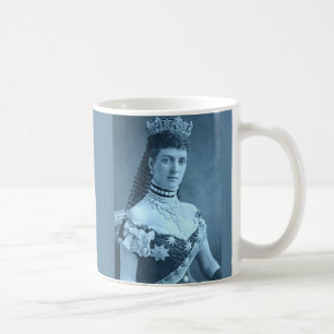 Mug Princesse Alexandra du Danemark dans le bleu