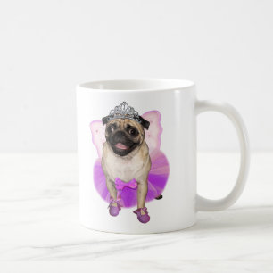 Mug princesse féerique de carlin de prune confite