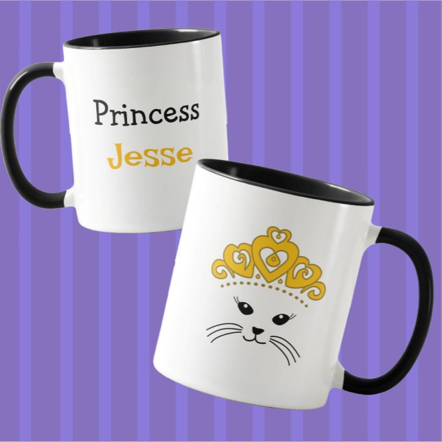 Mug Princesse Little Cat personnalisable (Créateur téléchargé)