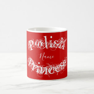 Mug Princesse polonaise personnalisée 