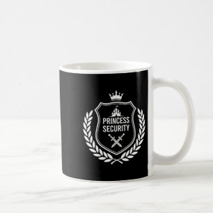 Mug Princesse sécurité anniversaire papa frère château