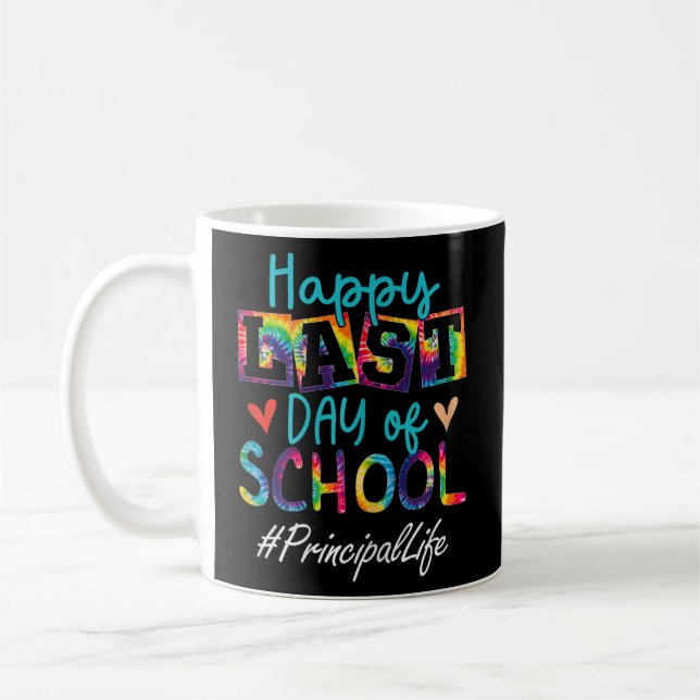 Mug Principal Joyeux Dernier Jour De L'École Drôle Fem (Gauche)