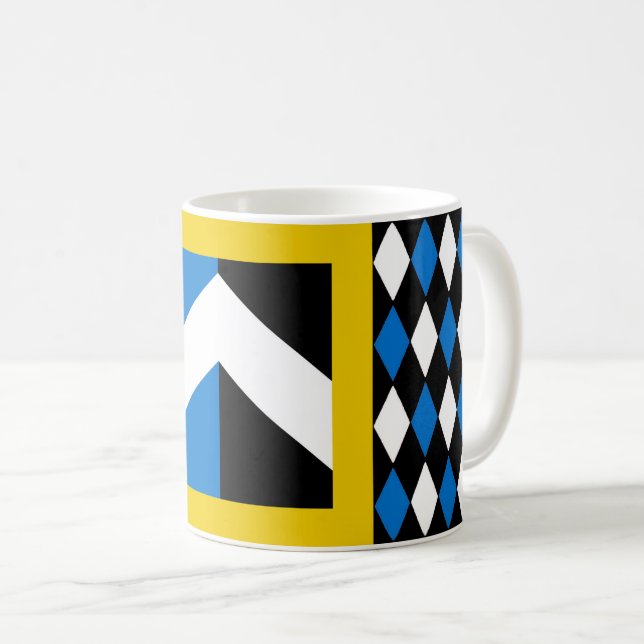 Mug Principauté de Nordmark Populace Badge (Devant droit)