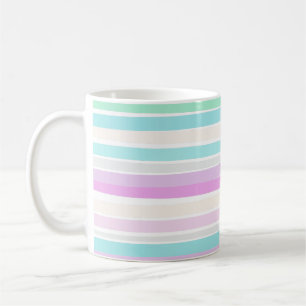 Mug Printemps couleurs d'été en rayures