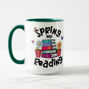 Mug Printemps En Lecture