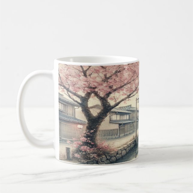 Mug Printemps Tranquille Au Japon (Gauche)