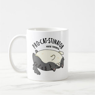 Mug Pro-chat-stinator Funny Fat Cat Pun